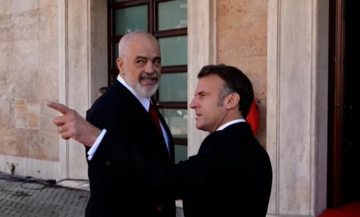 Vizita zyrtare, Rama pret Macron në Kryeministri