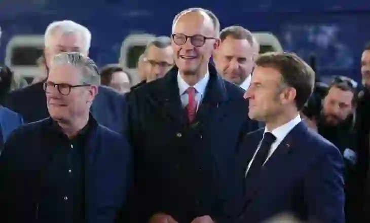 Vizitë historike në Kiev: Merz, Macron, Starmer dhe Tusk bashkohen për paqen në Ukrainë