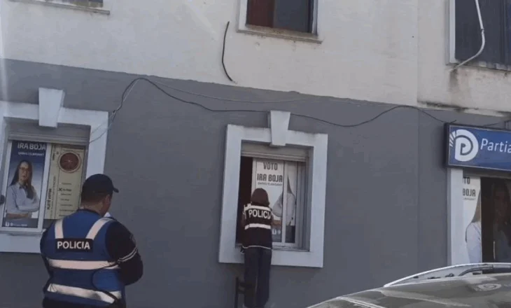 Vodhi në zyrën elektorale të PD-së në Cërrik, policia arreston 36-vjeçarin