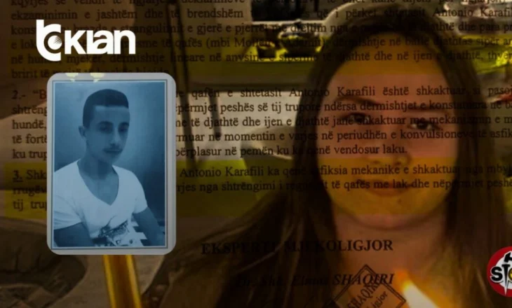 Vrasja dhe varja e Antonio Karafilit, ngjarja makabre për lidhjen paralele