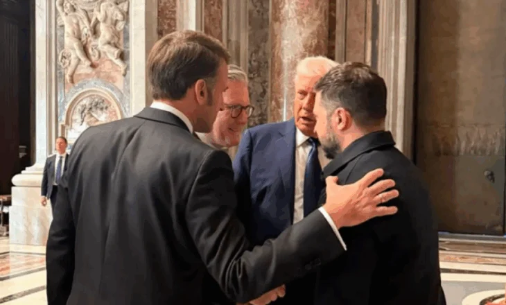Zelenski dhe liderët evropianë zhvilluan një bisedë të përbashkët telefonike me Presidentin Trump