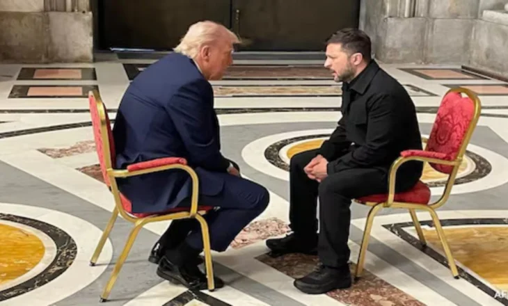 Zelensky lavdëron bisedën e tij me Trump në Vatikan, presidenti: Më e mira që kemi pasur ndonjëherë