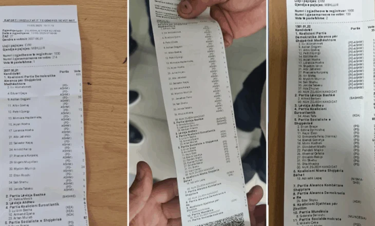 ZGJEDHJET 2025/ Dalin rezultatet në disa QV në Vorë, si ndahen votat