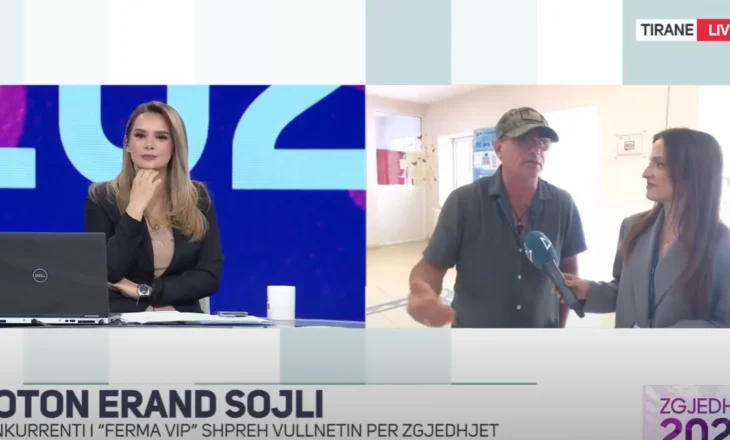ZGJEDHJET 2025/ Voton Erand Sojli, konkurrenti i Ferma VIP: Shpresoj të fitojë më i miri, ai që bën më pak dallavere!