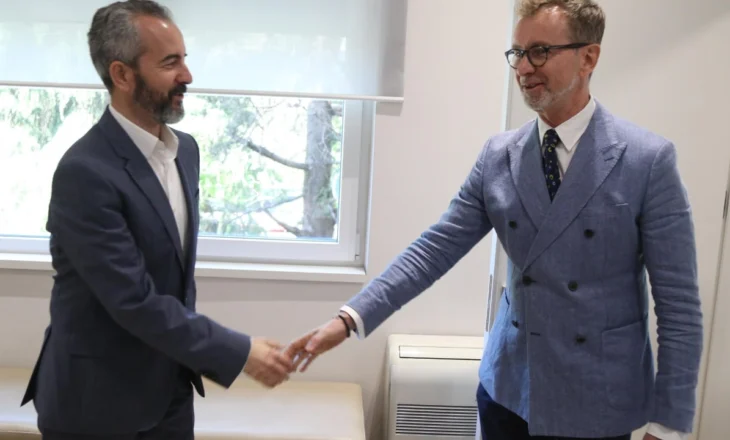 Zgjedhjet e 11 majit/ Ambasadori Gonzato takim me Kryekomisionerin Celibashi