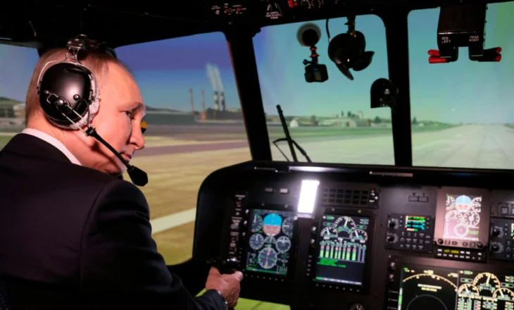 Zyrtari rus: Dronët ukrainas u përpoqën të rrëzonin helikopterin e Putinit mbi Kursk