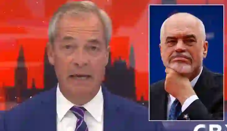 “1 në 50 shqiptarë janë në burg”/ Rama sfidon Farage: Nëse është siç thua ti, do i marr mbrapsht të gjithë