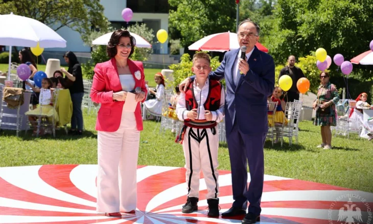 1 Qershori, Presidenti Begaj: Uroj që secili fëmijë të ketë festë në jetën e tij