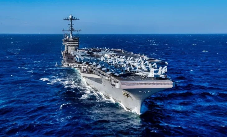 Aeroplanmbajtësja e tretë amerikane pranë Izraelit