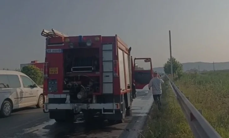 Aksident i frikshëm në autostradën Fier – Lushnje! Benzi përplas furgonin me pasagjerë, 2 rëndë