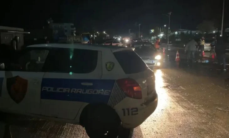 Aksident në Laprakë, taksisti përplaset me autobusin dhe makinën e policisë