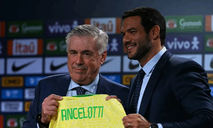 “Ancelotti do ta unifikojë Brazilin, me të synojmë ta fitojmë për herë të gjashtë Kupën e Botës”