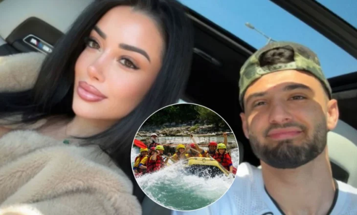 Armando Broja shkon me pushime në vendlindjen e partneres, Përmet! Çifti shijon rafting në lumin “Vjosa”