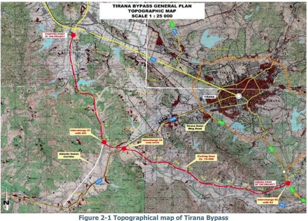 ARRSH hap tenderin 60 milionë euro për Bypassin e Tiranës, dy fazat për Kashar-Vaqarr