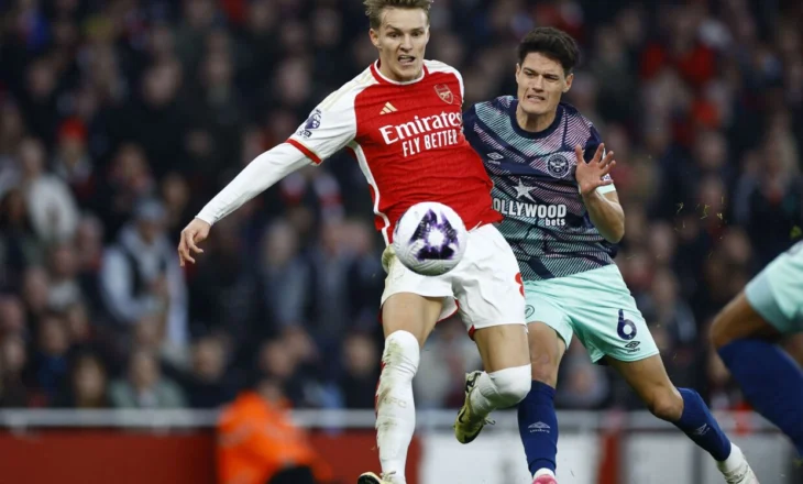 Arsenali arrin marrëveshjen me mesfushorin danez, kapiteni i Brentford transferohet në “Emirates”