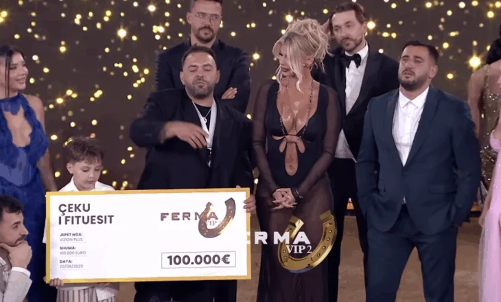Big Basta fituesi i Ferma VIP 2, finalja spektakolare mbajti të mbërthyer publkun pas ekranit të Vizion Plus
