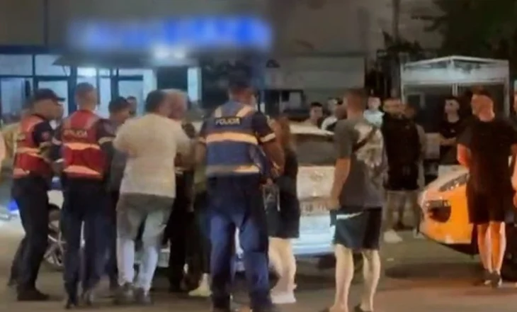 Burri gjen ish-gruan dhe vajzën 15 vjeçe në shoqërinë e dy personave, plas sherri në mes të rrugës