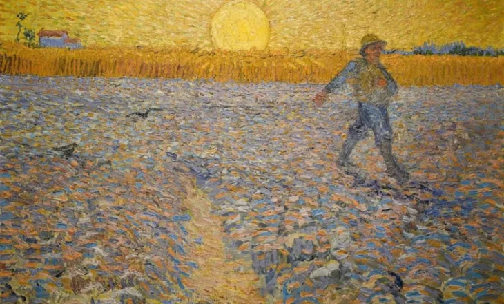 Çfarë na tregon ‘Mbjellësi’, piktura me diell e van Gogh-ut për mesazhin e Papa Leonit