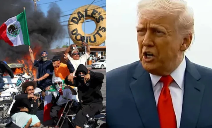 Dita e tretë e protestave në Los Angelos, Trump hedh akuza ndaj rivalëve politikë