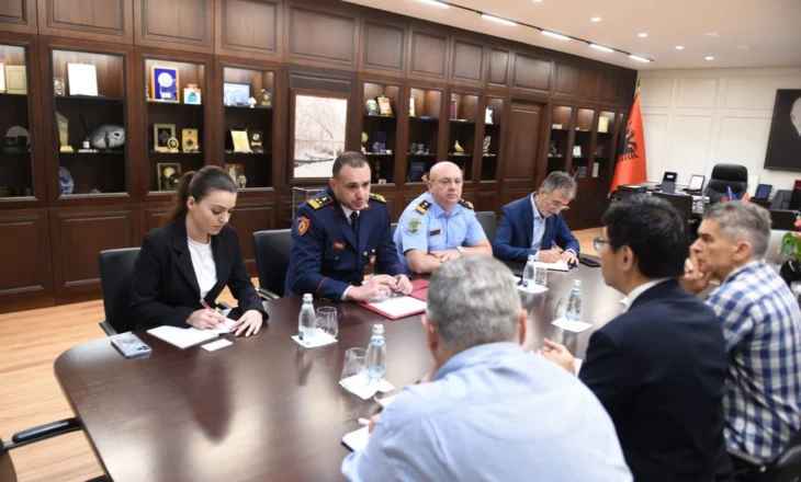 Drejtori i Policisë, Proda me përfaqësuesin e UNHCR: Partneriteti, kontribut në rritjen e aftësive të punonjësve