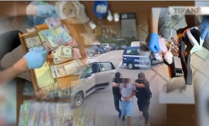 Drogë në lokalet e natës në ish-Bllok, 25 të arrestuar në Tiranë, sekuestrohen kokainë & armë (EMRAT)
