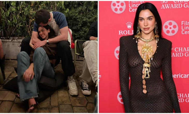 Dua Lipa konfirmon fejesën me aktorin Callum Turner