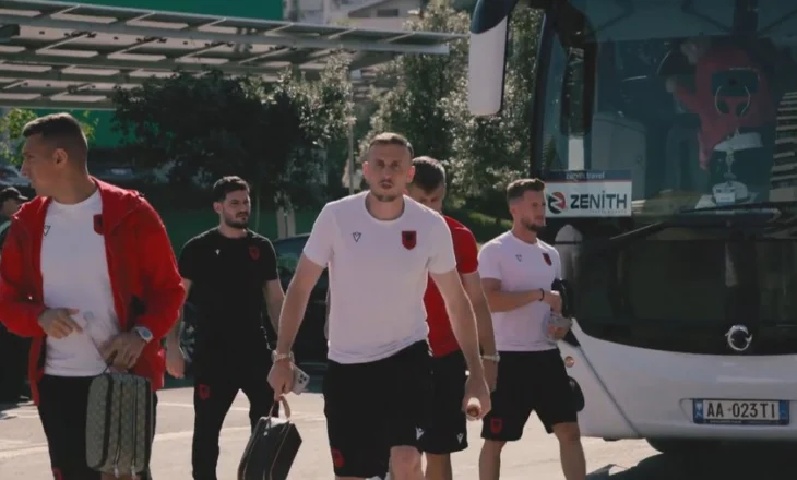 Dueli me Serbinë/ Kuqezinjtë vijojnë përgatitjet, Manaj stërvitet i veçuar