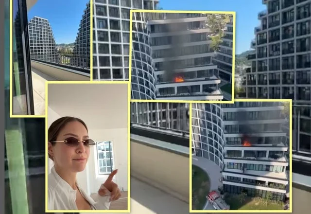 E bleu pak kohë më parë, përfshihet nga zjarri apartamenti luksoz i Françeska Muratit