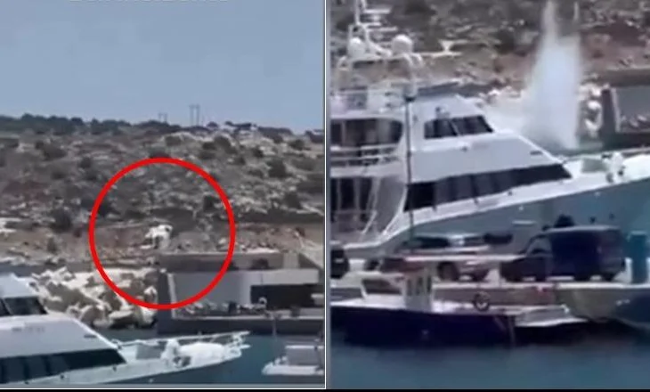 E frikshme në Greqi, helikopteri me turistë rrëzohet në det