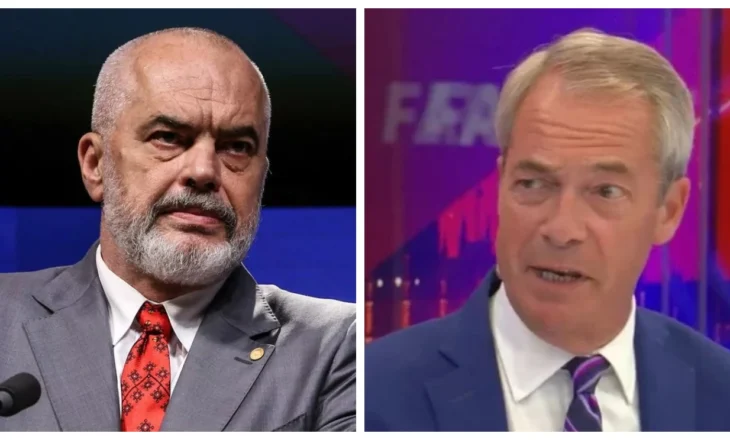 Edi Rama sfidon Nigel Farage, kryeministri hedh poshtë akuzat e deputetit britanik për kriminalitetin shqiptar në Angli