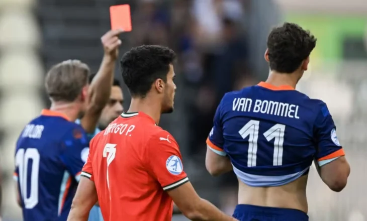 EURO U-21: Me një lojtar më pak për 70 minuta, Holanda eleminon Portugalinë favorite dhe shkon në gjysmëfinale