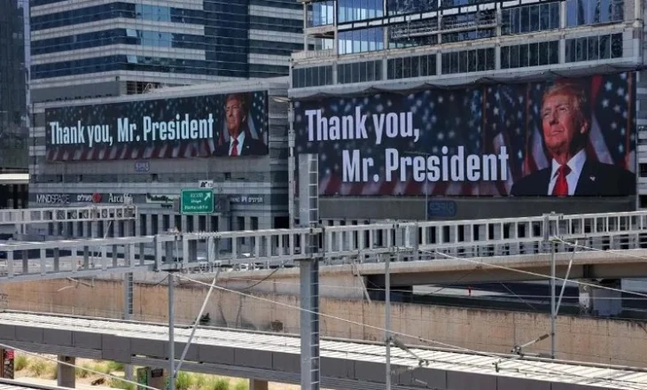 ”Faleminderit, zoti President”/Në Tel Aviv shfaqen pankarta pro Trump pasi SHBA bombardoi lokacionet bërthamore të Irani
