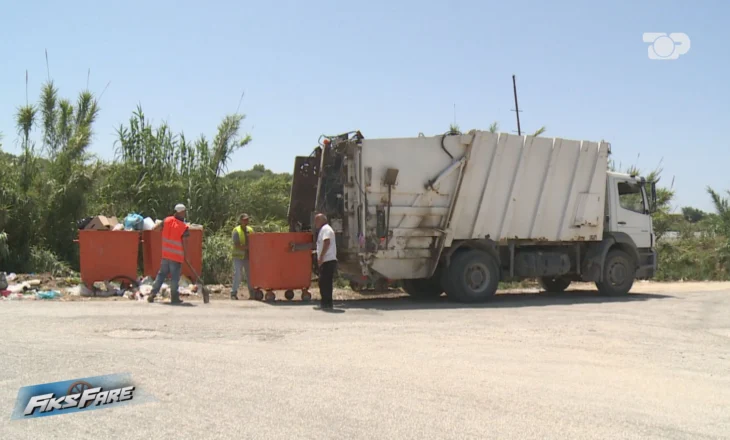 Fiks Fare/ “Faji i banorëve, bëjnë shumë plehra”! Kompania e pastrimit lë me javë të tëra pa pastruar koshat në Dimal