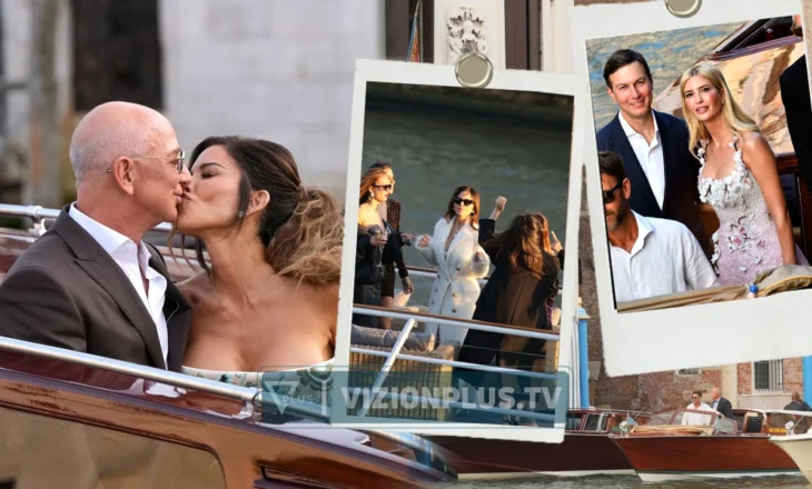 FOTO/ Dalin pamjet e para, nga Ivanka Trump te Kardashians, Jeff Bezos dhe Lauren Sanchez mbledhin yjet botërore në Venecia