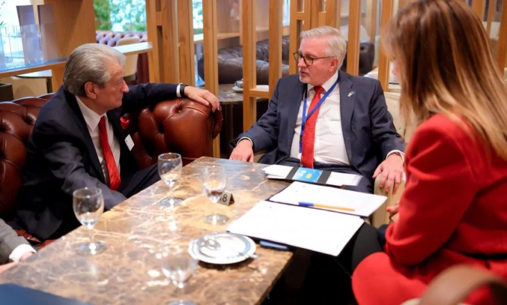 FOTO/ Eurodeputeti Gahler pas denoncimeve të Berishës: Shqipëria nuk ecën drejt BE me zgjedhje të kapura nga krimi