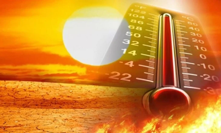 Fundjavë e nxehtë me temperatura mbi 37 °C