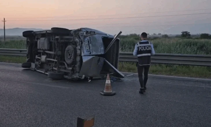 Furgoni përplaset me “Benzin”, 7 të plagosur, 3 në gjendje të rëndë