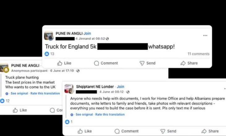 “Futuni nga dera e pasme”/ The Telegraph: Kontrabandistët reklamojnë rrugën e “re” për emigrantët në Facebook
