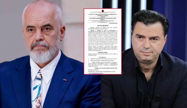 Gjykata rrëzoi padinë e Ramës kundër Bashës, kryeministri: Gjykatësja mori kohë 7 vite, tani kërkon 700 euro rritje page