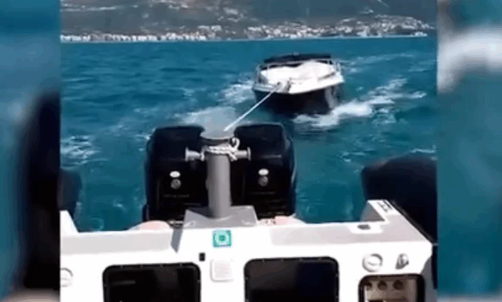 Gomonia i pësoi defekt në det të hapur, policia shpëton një person në Vlorë