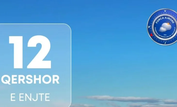 HARTA LIVE: Parashikimi i motit, edhe sot temperaturat nuk ulen, shtohet rreziku për zjarre