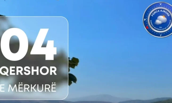 HARTA LIVE: Parashikimi i motit për sot, temperaturat deri në 30°C, risk për zjarr në Fier