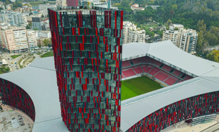 IMT heq strukturat e jashtme të bareve dhe restoranteve në stadiumin ‘Air Albania’