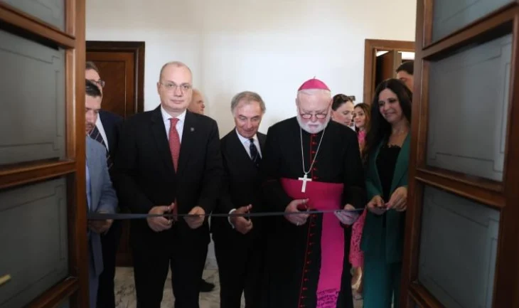Inaugurohet selia e re e Ambasadës Shqiptare në Vatikan, Hasani: Në shërbim të përpjekjeve për të ndërtuar një botë më të paqtë dhe më solidare!