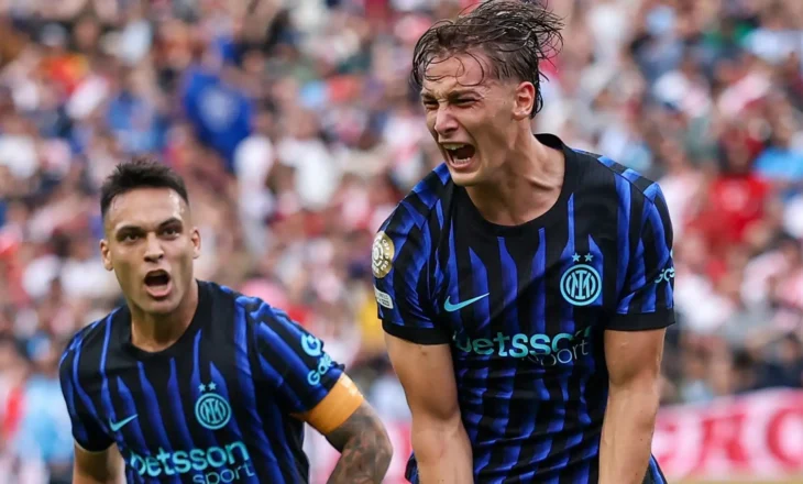 Inter “fluturon” në 1/8 me Asllanin titullar, shkëlqen Pio Esposito (VIDEO)