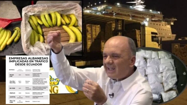 Investigimi/ Nga “Masabi Fruit” te “Bana King” e Trifon Muratajt – Cilat janë kompanitë që trafikojnë kokainë nga Ekuadori