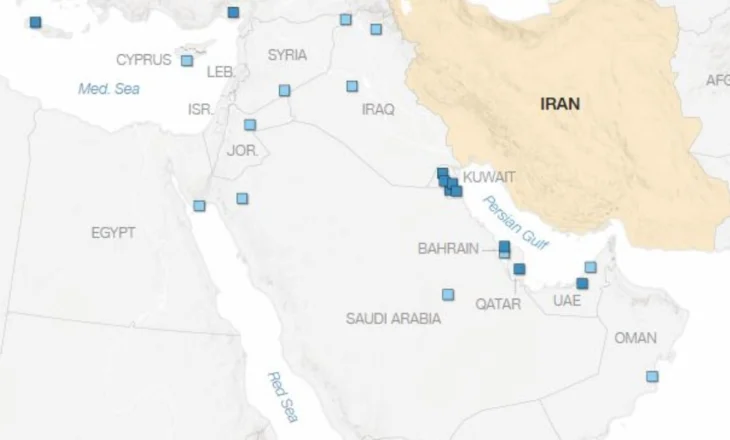 Irani goditi bazat amerikane në Katar dhe Irak, SHBA po gjurmon raketat
