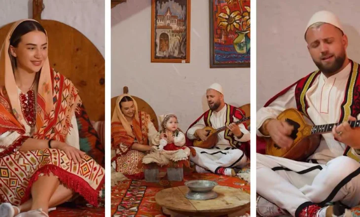 Kiara dhe Luizi prindër të një djali? Fenomeni Ejlli jep përgjigjen me një këngë folklorike-parodike