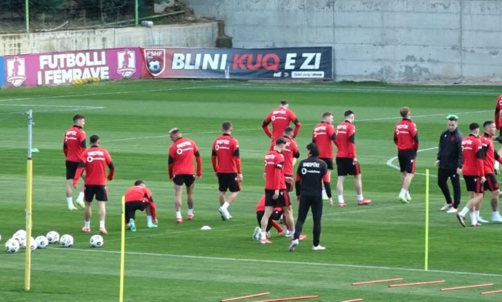 Kombëtarja nis sot përgatitjet për sfidën ndaj Serbisë