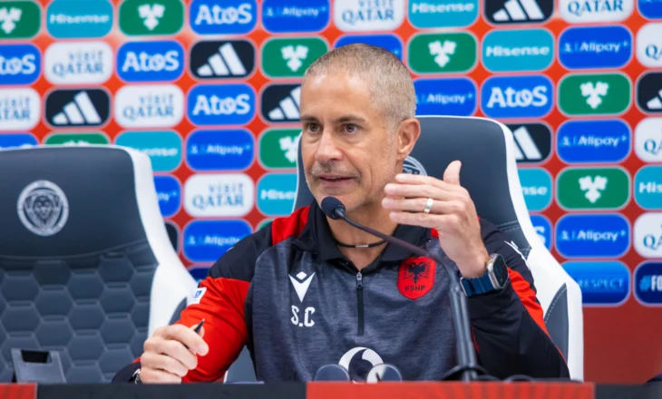 Konferenca para Letonisë, Sylvinho: Mitaj luan edhe si mesfushor, por jo tani. Shiriti i kapitenit? Nuk kemi kohë…